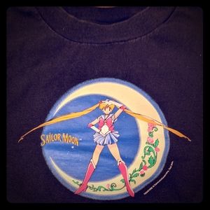 Vintage 1998 Sailor Moon T-Shirt - Youth L